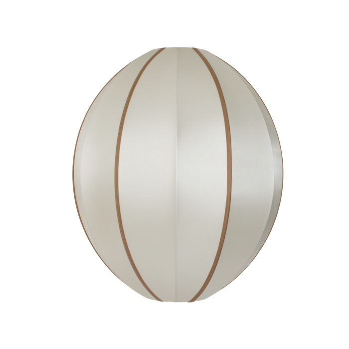 Oi Soi Oi Indochina Oval L lampskärm offwhite/amber ribbon