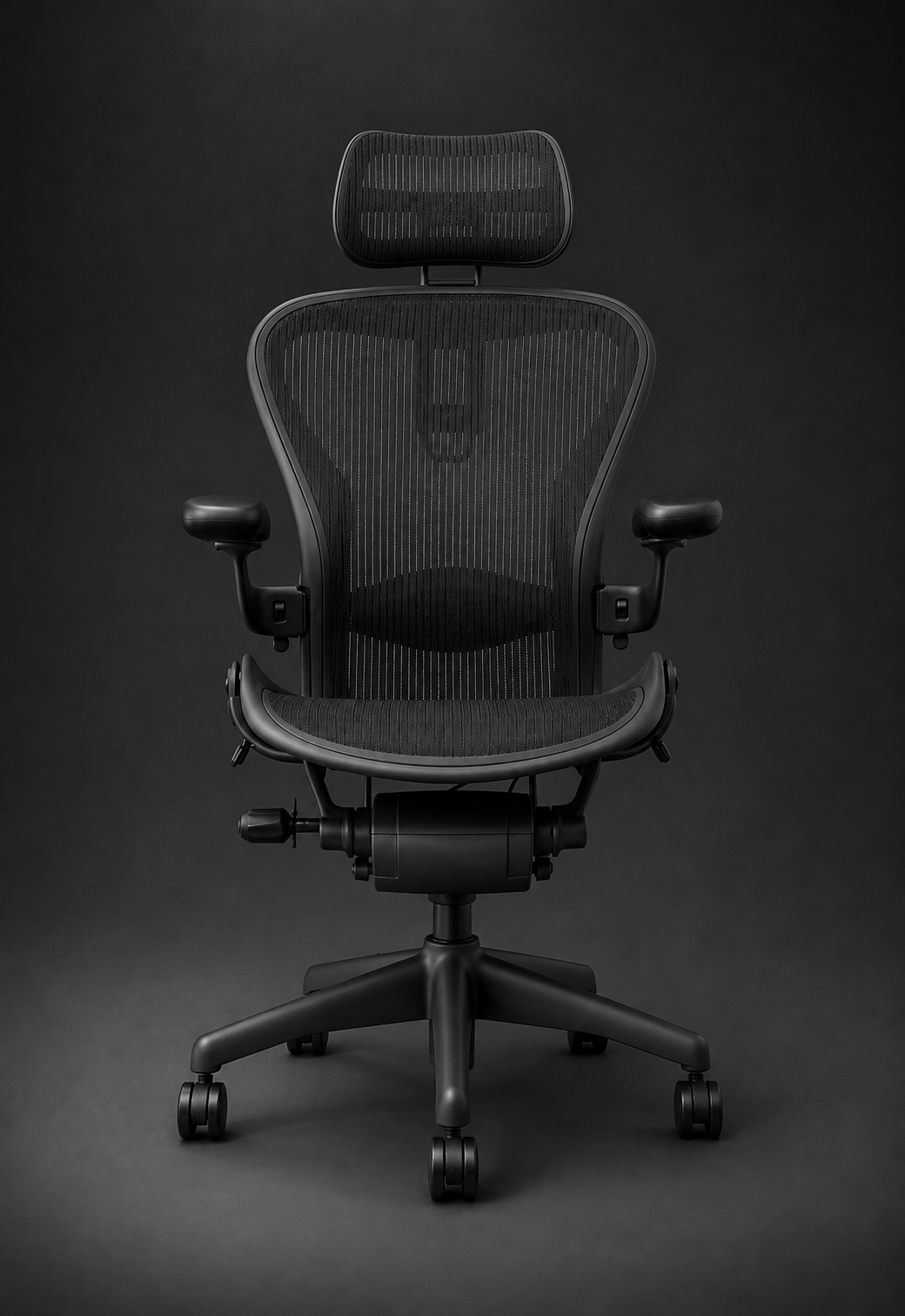 Refurbished - Herman Miller Aeron Classic Gaming Chair office chair - 60-month warranty - 90 days reflection time.