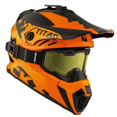 CKX Hjälm + Goggles TITAN Airflow Extra Oranssi S Crosshjälmar (S)