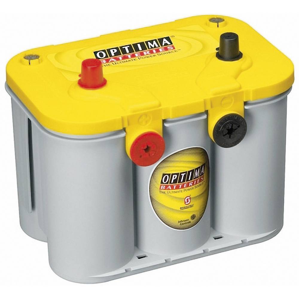 Optima Batteries YTU4.2 8142540008882 Blybatteri 12 V 55 Ah Bly AGM (B x H x D) 254 x 200 x 175 mm Konuspol, M5-skruvanslutning Underhållsfri, Lindad cell