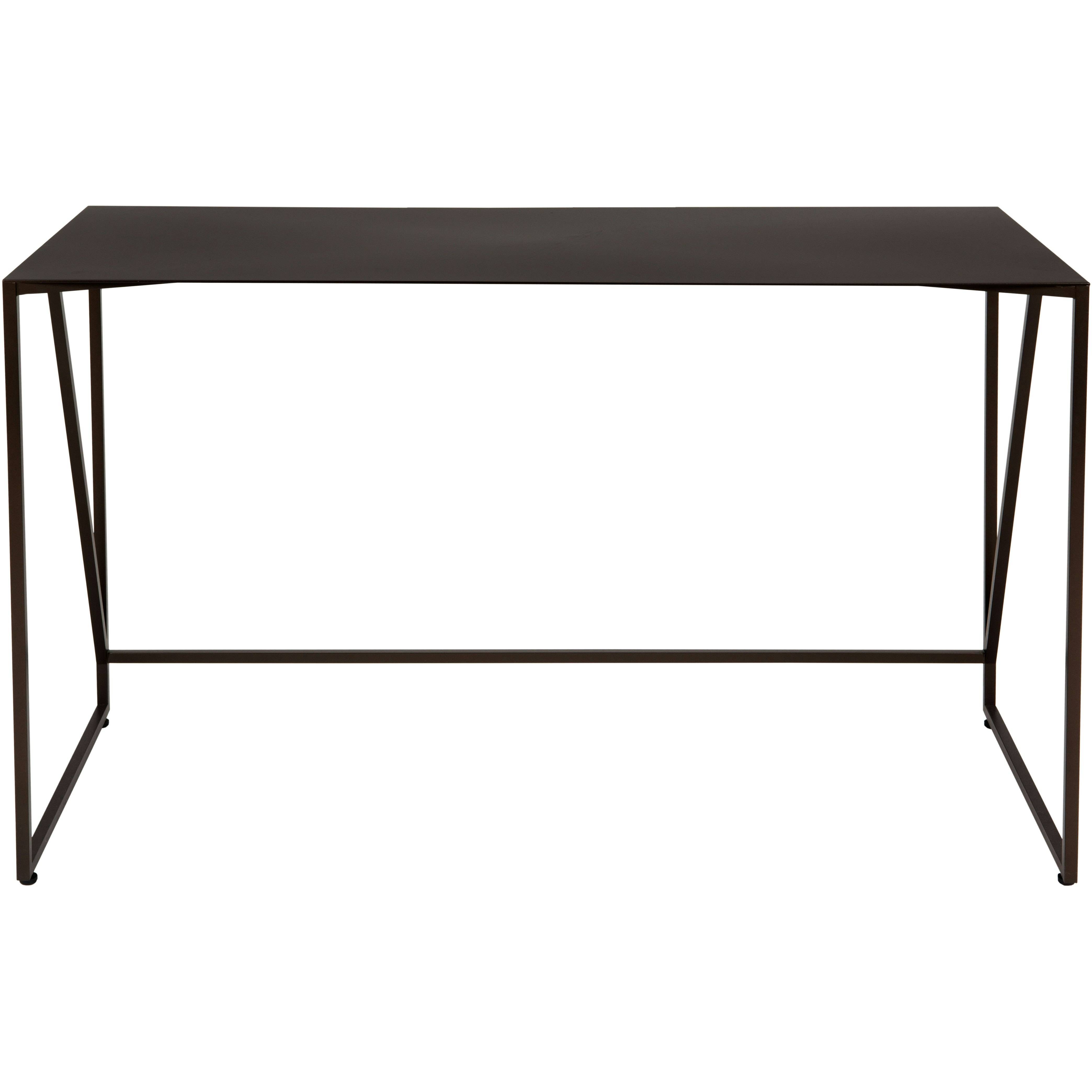 Asplund Oblique Skrivbord - Skrivbord Pulverlackerad Metall Brons - OD7248
