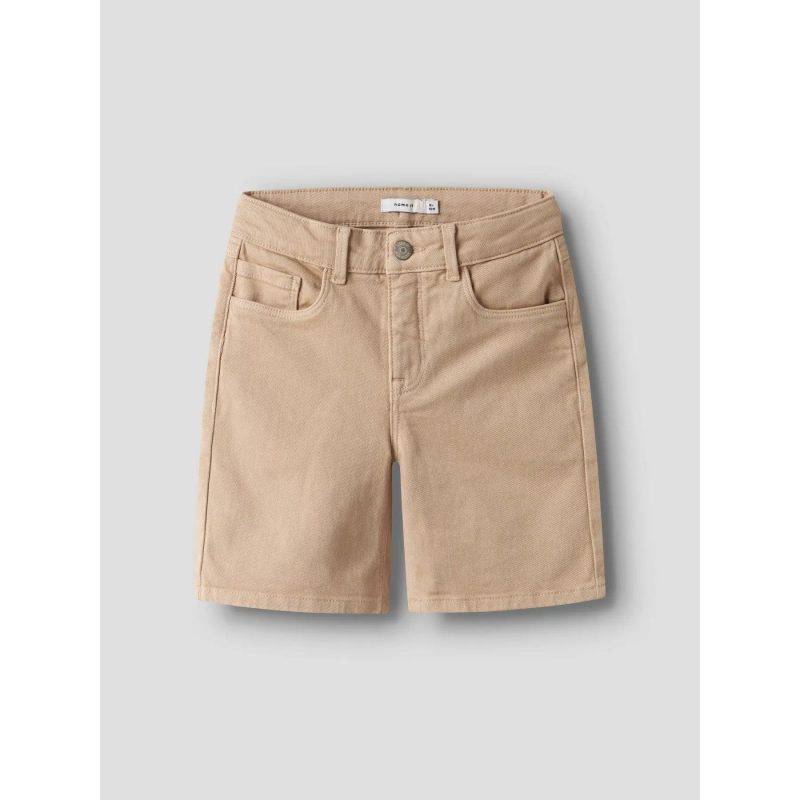 Name It Ryan straight twill shorts i beige til drenge