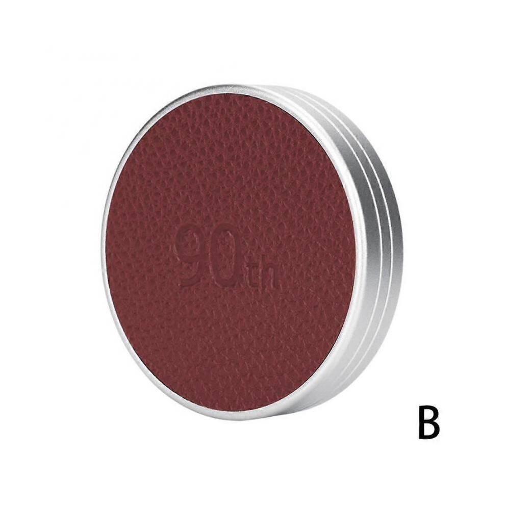 (Brown) Camera Front Lens Cap Alloy Lens Cover for Fujifilm Instax Mini EVO Camera