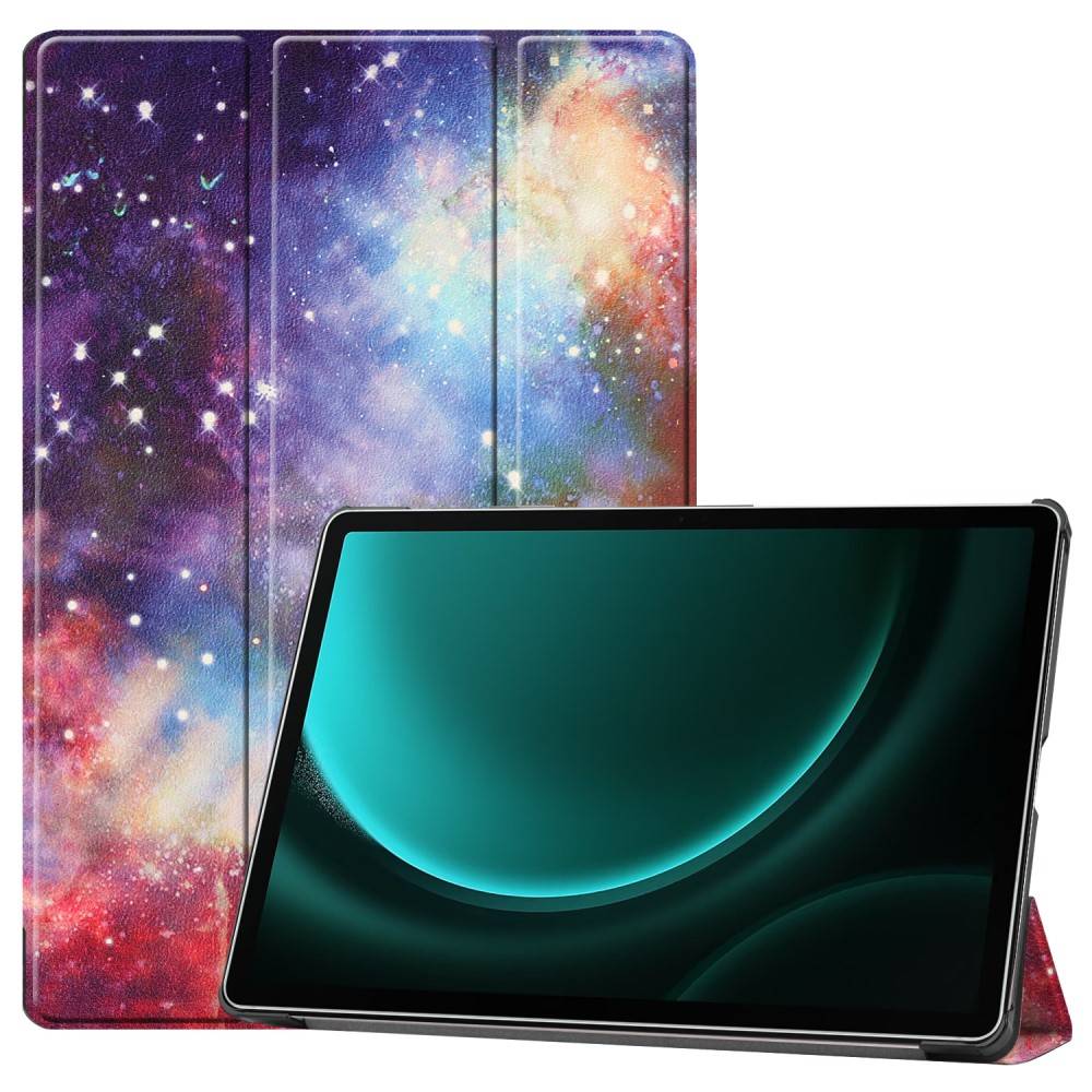 Fodral Tri-fold Samsung Galaxy Tab S9 FE Plus Rymd