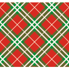 Röda och gröna skotska tartan klassiska tapetmönster