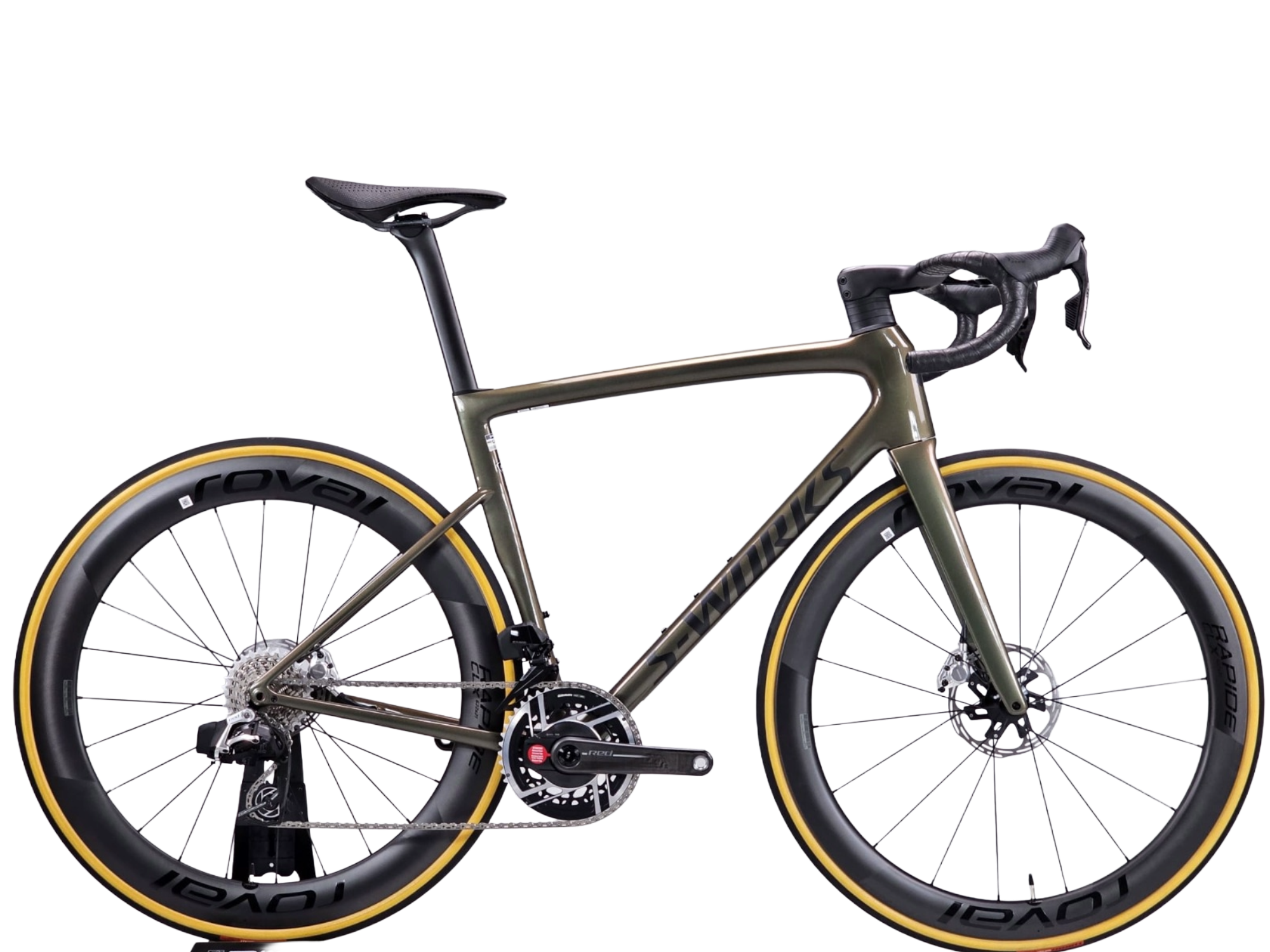 Specialized S-Works Tarmac SL8 2025 - Sram Red AXS 2x12sp - Roval Rapide CLX2