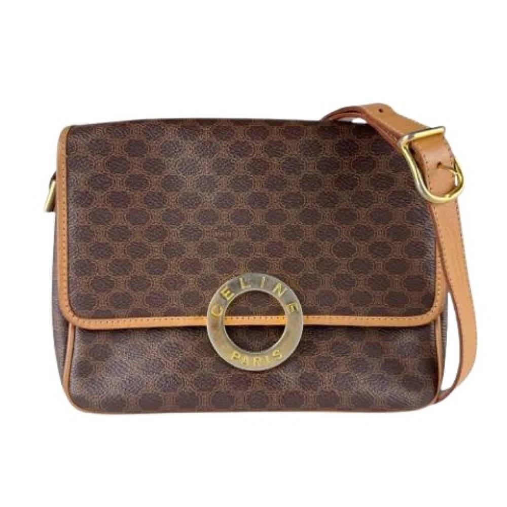 Celine Vintage Pre-owned Canvas celine-tasker - Vintage - Dame - Brun - ONE SIZE -