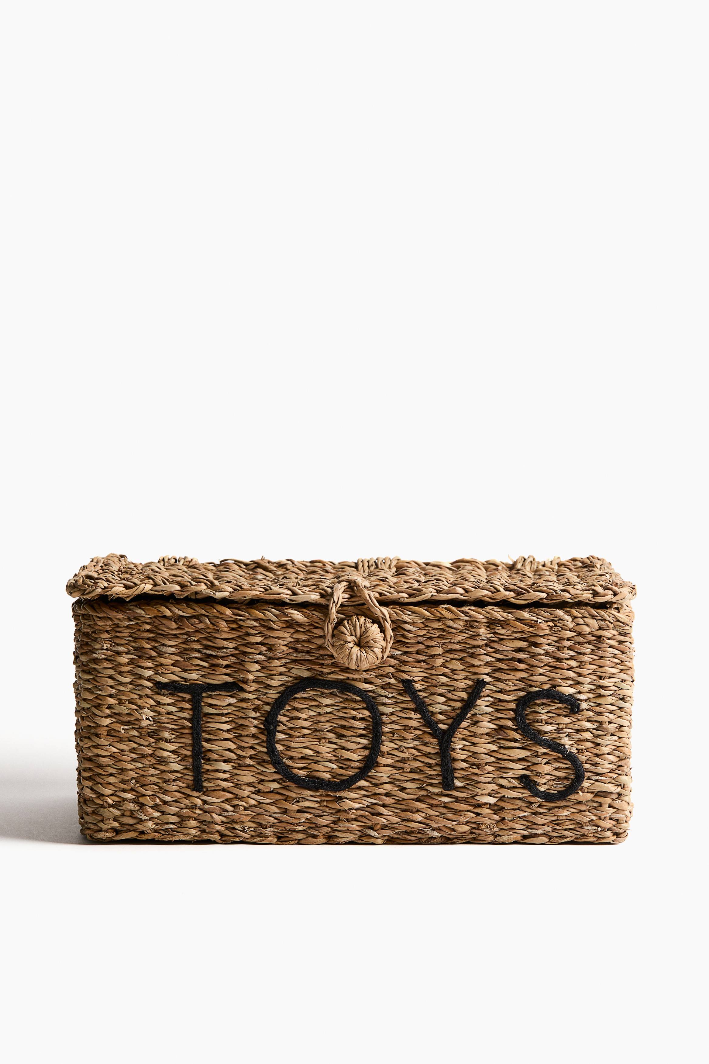 Baby - H&M Home - Förvaringslåda för leksaker - Beige/Toys (one size)