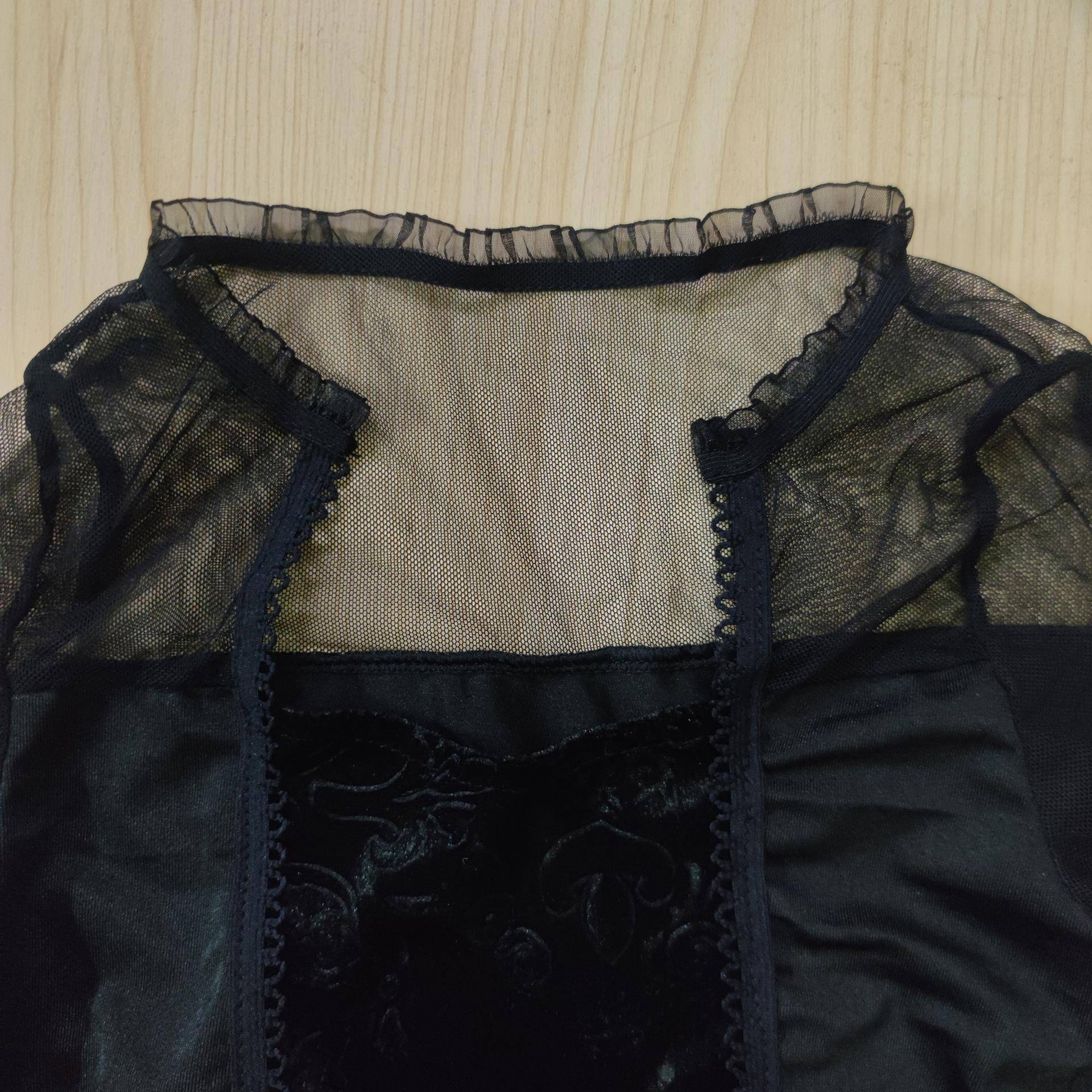 S-XL Halloween Barnmörka Änglakostym COS Scenkostym Flickor Vingar Ond Tomte Liten Änglakostym cm black