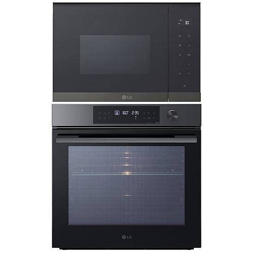 LG - WS7D7631WB-MG7Z2593B - Ugn 76 l. InstaView & inbyggnadsmikro 25 l. Mattsvart