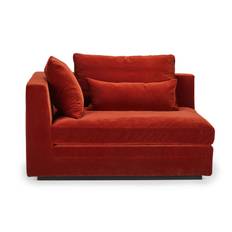EX 101 Arm Bred Vänster, standard ryggkudde - Modulsoffa