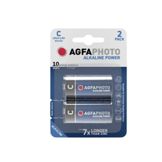 Batterier Alkaline Platinium C 2 stk - AgfaPhoto