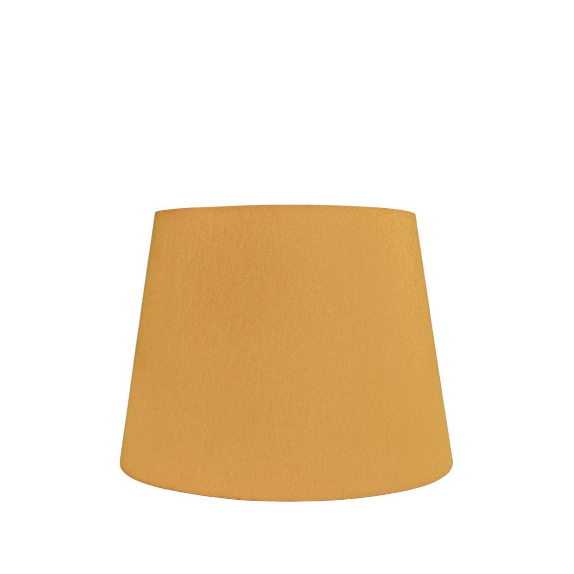 Vallentuna Armatur & Skärmateljé Lampskärm Oval Gul/Vit 20 cm