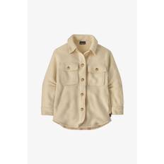 W's Retro Pile Shacket Natural