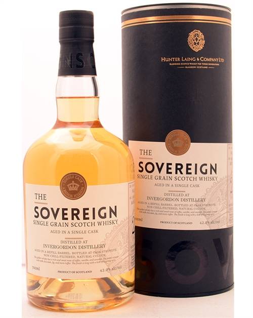 Invergordon 25 år The Sovereign Single Grain Scotch Whisky 42%