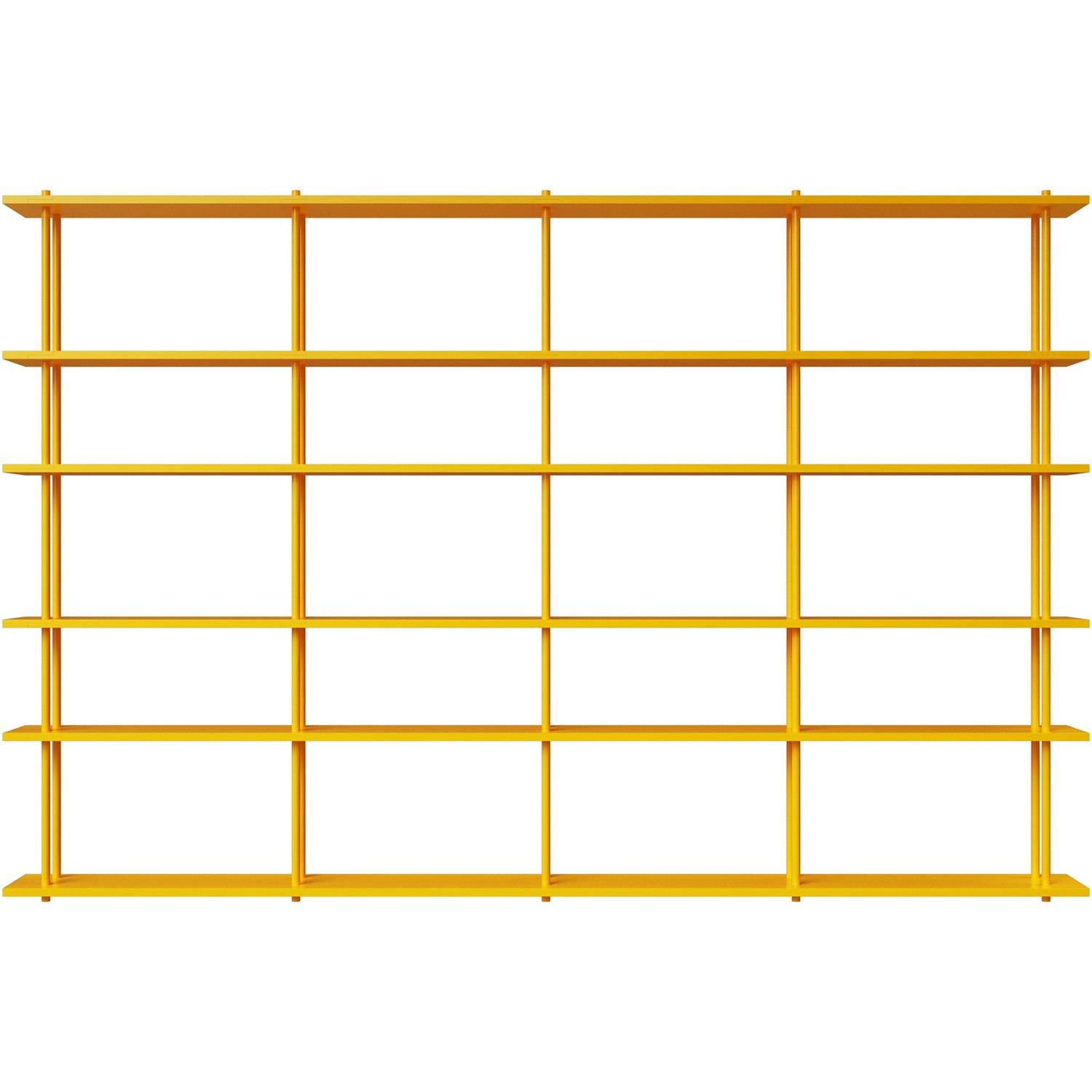 Fogia Bond Hylla W406 Gul - Modulära hyllsystem Massivt Trä Gul - P-0000147450