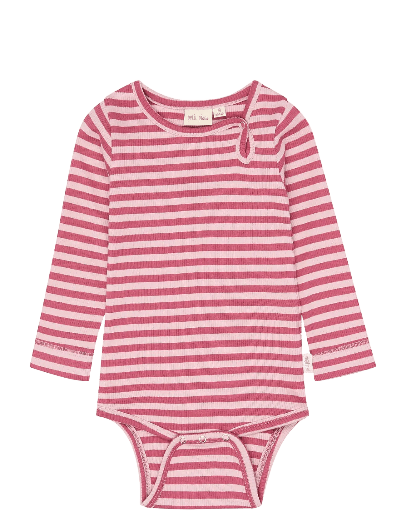 Petit Piao Ppair L_S Body - Pink - 80