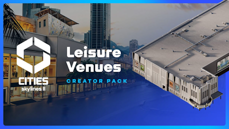 Cities: Skylines II - Creator Pack: Leisure Venues (PC)