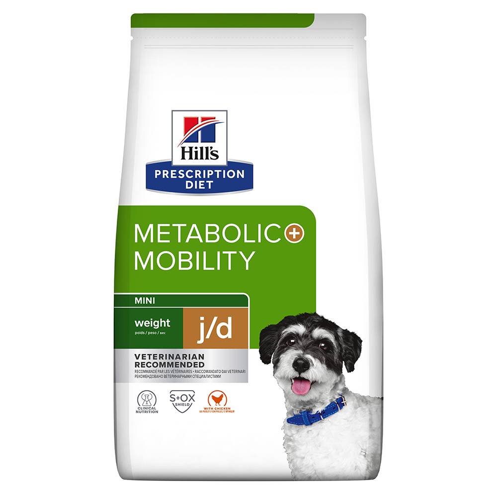 Hill's Prescription Diet Metabolic + Mobility Weight Management Mini - Ekonomiförpackning: 3 x 1 kg