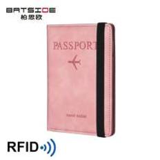 Anti-Theft RFID Travel Wallet, Minimalist Slim Multi-Functional Passport Holder & Card Case Travel Stuff Travel Organiser Travel Items Travel Wallet P - Pink