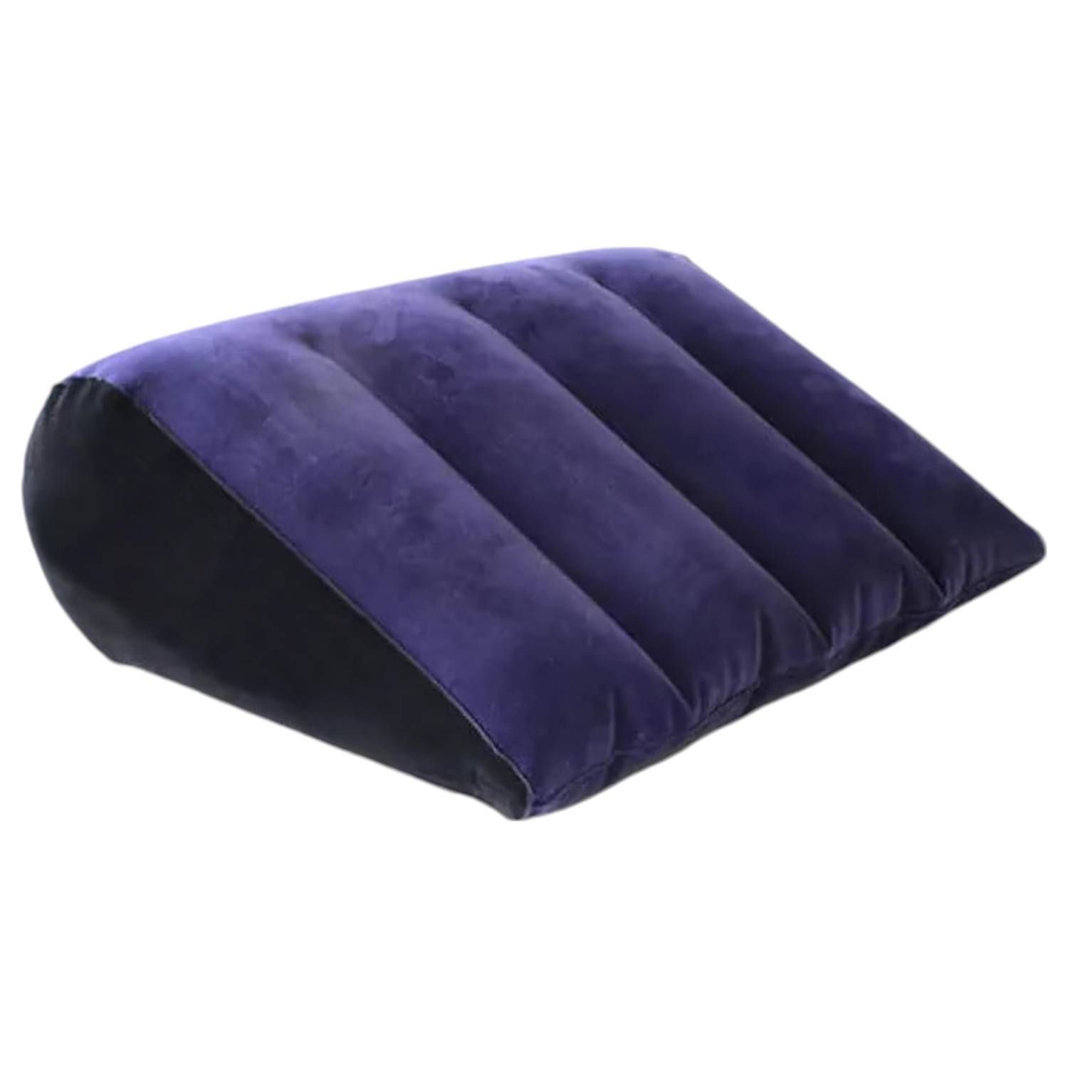 Desirel Magic Pillow - uppblåsbar kil-sexkudde (mörklila)