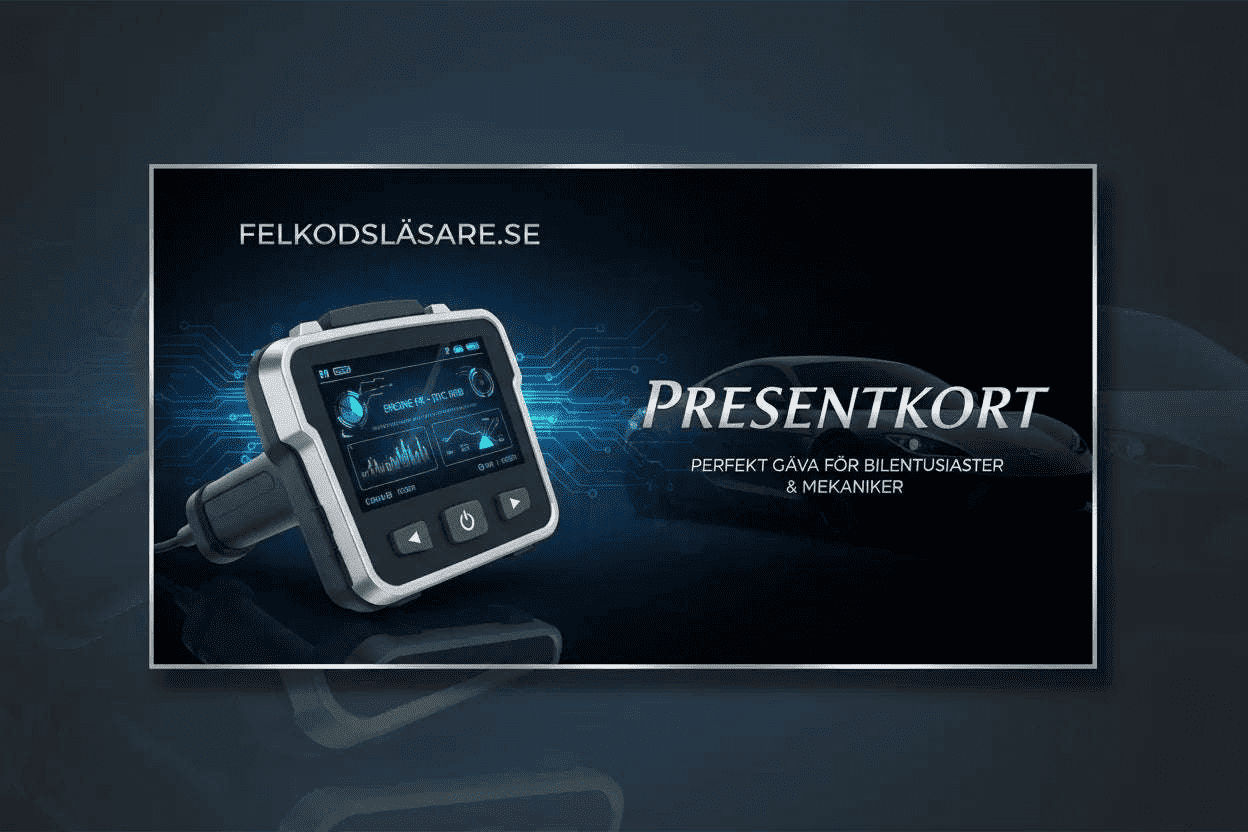 Felkodslasare.se Gift Card – give smart car diagnostics as a gift - SEK 750.00