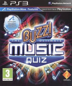 PS3 - Buzz: The Ultimate Music Quiz (På Svenska) (Beg) - Komplett