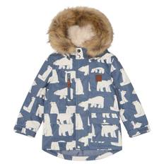 Kuling Val Thorens Parkas Polar Bear  92 cm  Blå  92 cm  Unisex