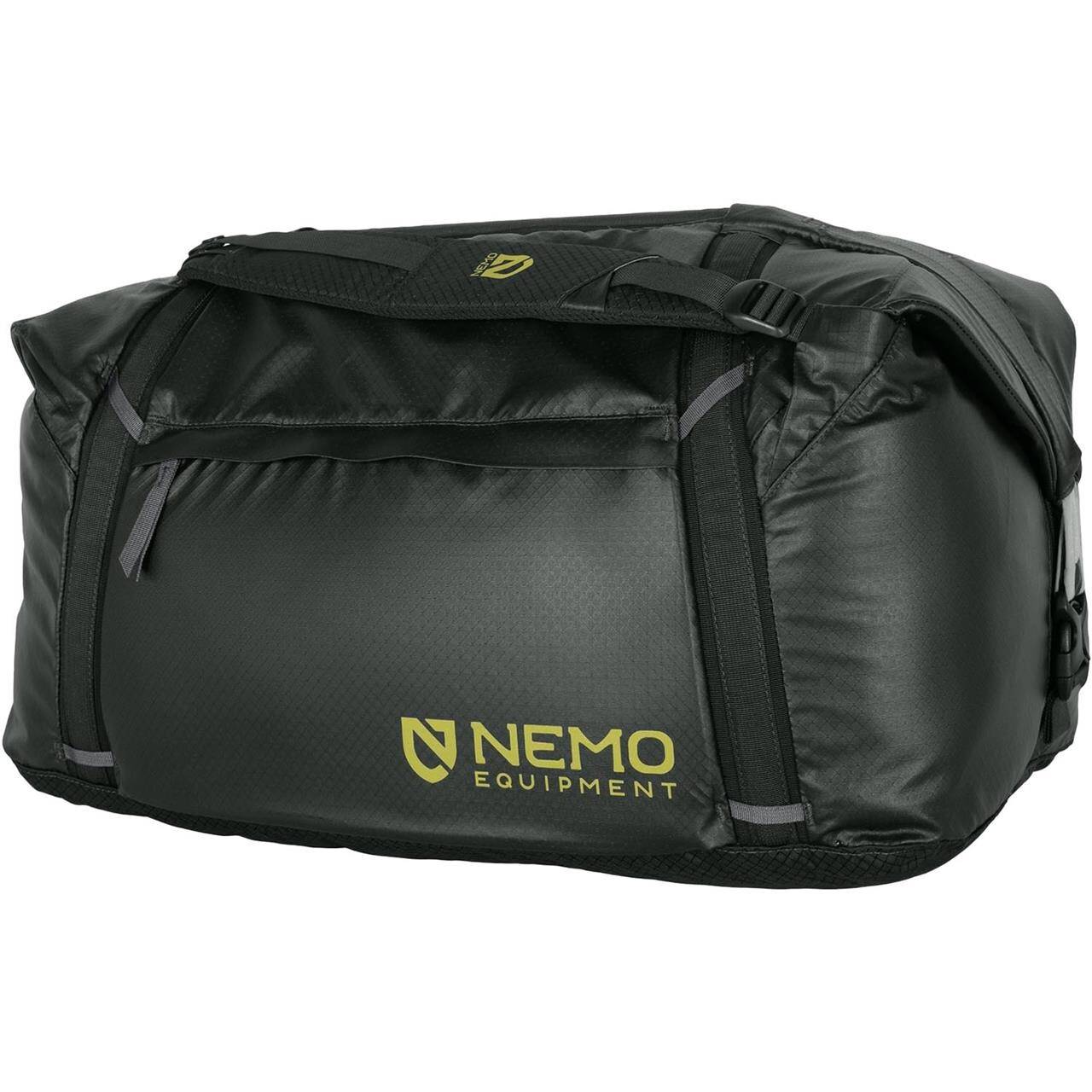Nemo Double Haul Convertible Duffel 70l (Sort (BLACK) One size)