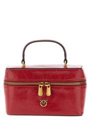 Pinko Vanity Top Handle Bag — Red