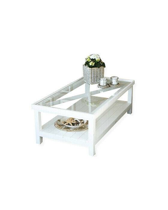 Ocean House Gavin soffbord vit - Vit (L: 140 x B: 75 cm)