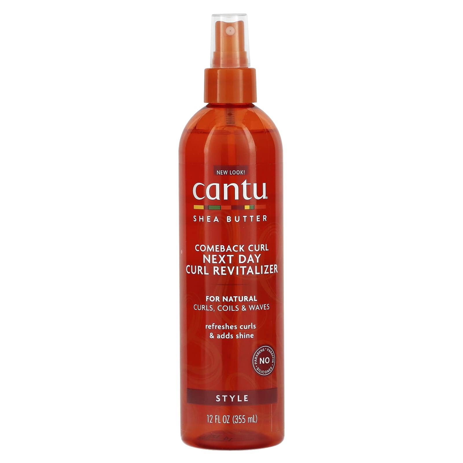 Shea Butter, Comeback Curl Next Day Curl Revitalizer, Natural Curl, Curl & Wave, 355Ml(12Fl Oz)