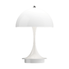 Louis Poulsen Panthella 160 Portable v3 bordslampa Opal white - Vit