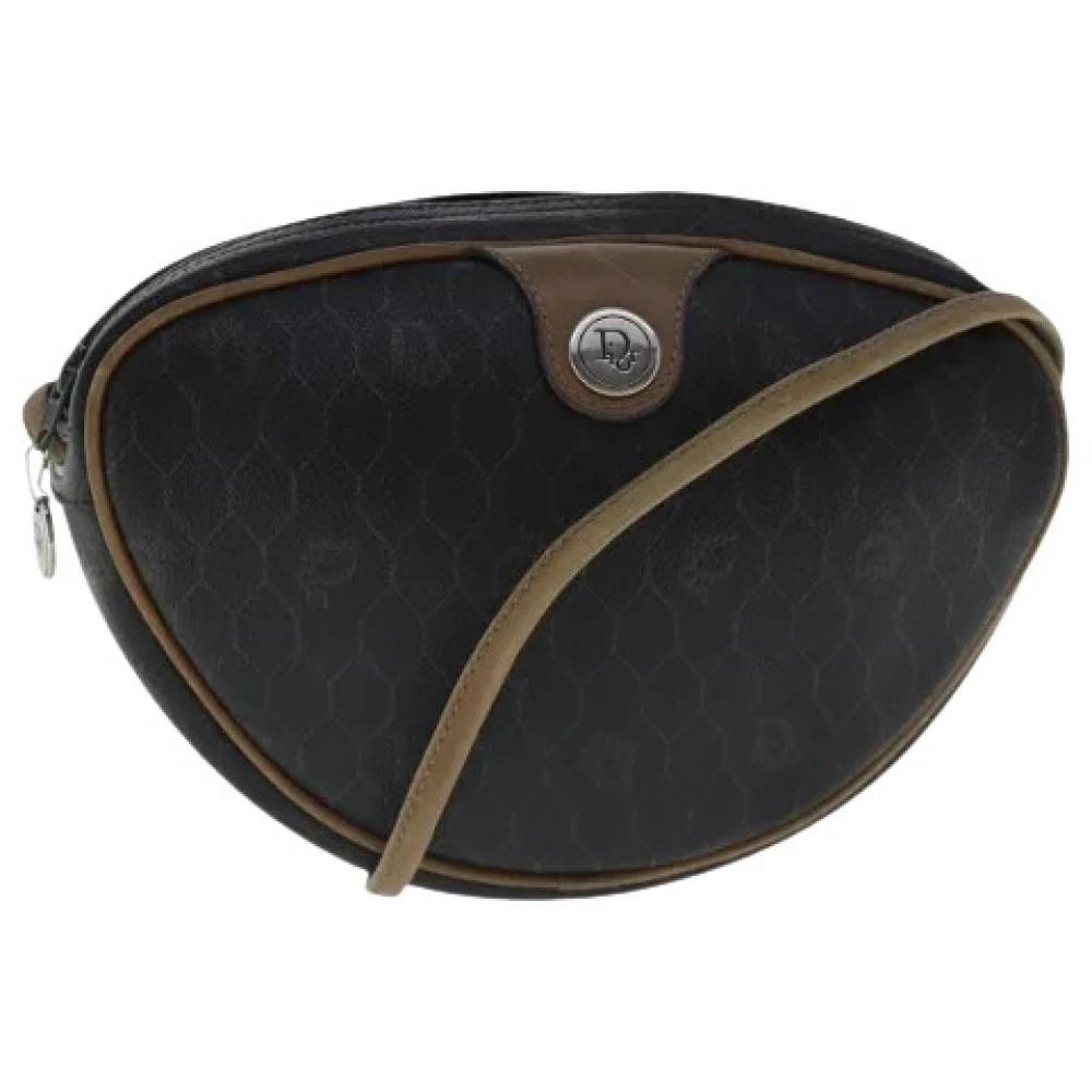 Dior Vintage Pre-owned Vintage Skuldertaske - Vintage - Dame - Sort - ONE SIZE - Uld