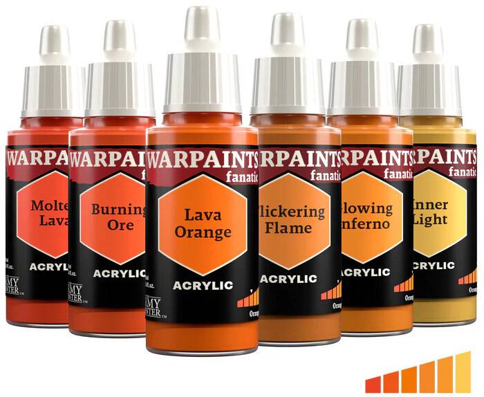 Flexible Triad Oranges Army Painter Warpaints Fanatic