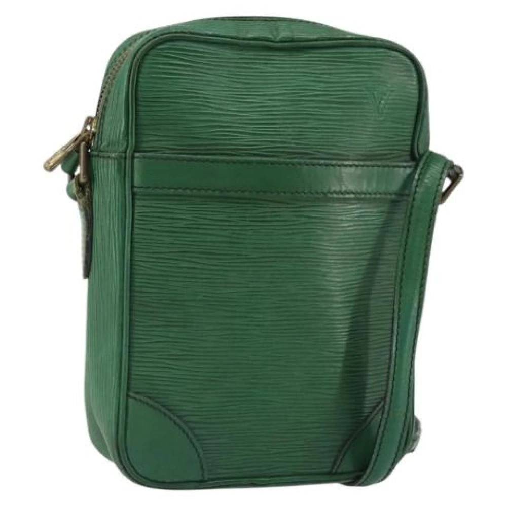 Louis Vuitton Vintage Pre-owned Cross Body Bag - Vintage - Dame - Grøn - ONE SIZE - Uld