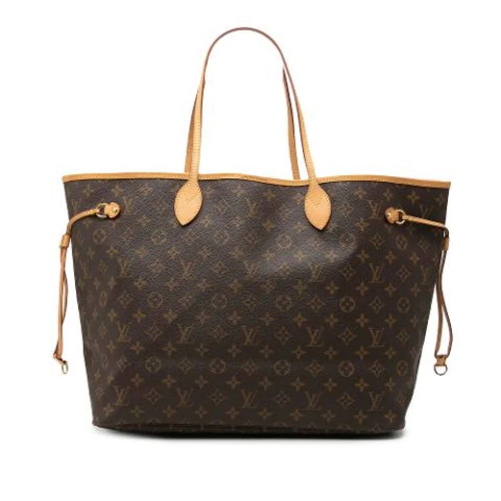 Louis Vuitton Vintage Pre-owned Neverfull GM - Vintage - Dame - Brun - ONE SIZE - Læder