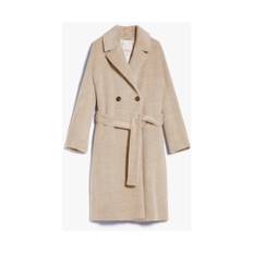 Max Mara, Frakke, Dame, Beige, S, Uld, Jackets