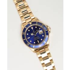 Rolex Submariner 40mm Ref 16618 Purple Dial 1993 Watch - Gold