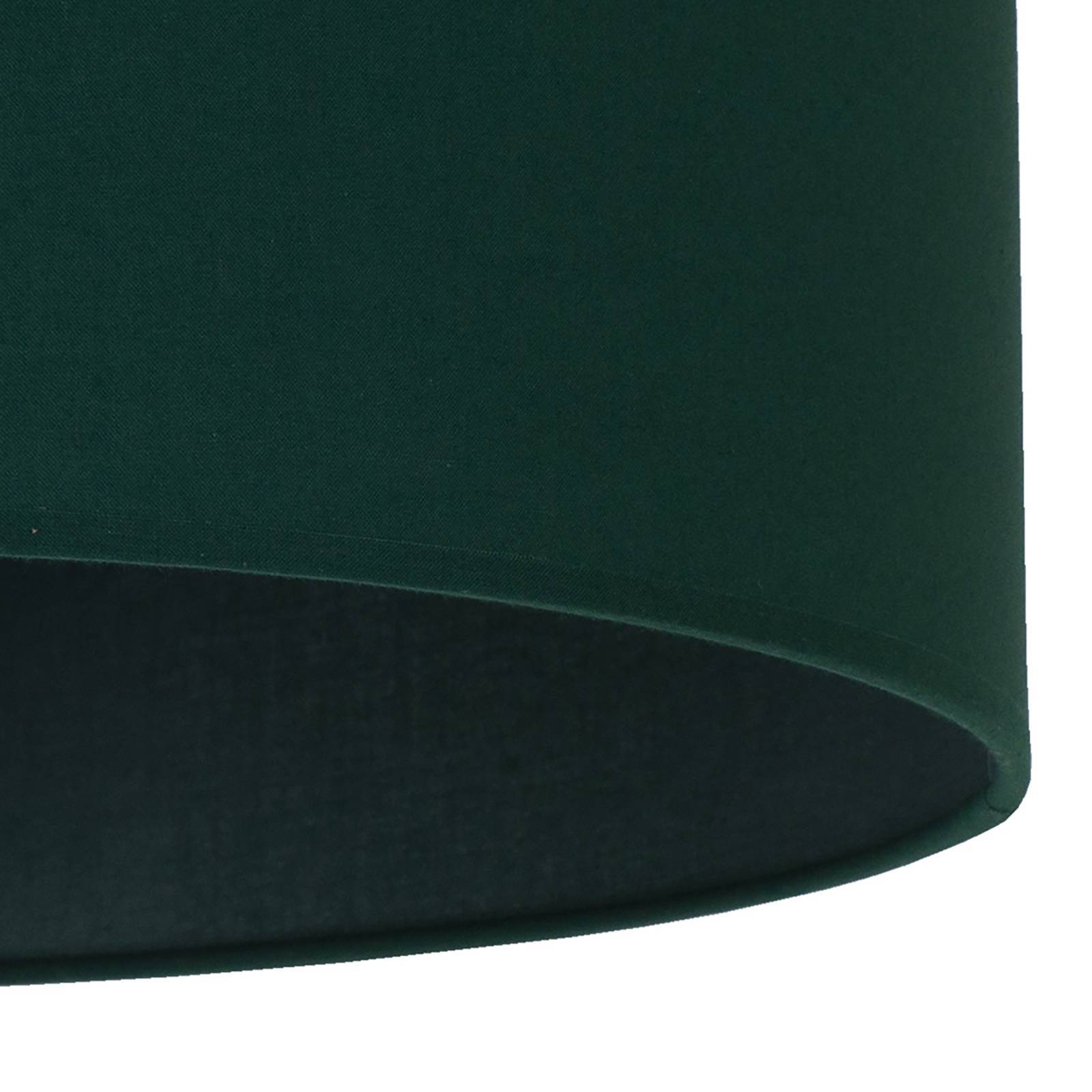 Lampskärm Roller, grön, Ø 25 cm, höjd 18 cm Roller Duolla, Grön, Textil / tyger / siden