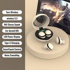 TEMU Ultra Small Binaural Wireless Earphones, Mini Binaural Tws, Sports And Fitness Earphones For Listening To Music And Making Phone Calls, In Ear, Front Invisible Earphones