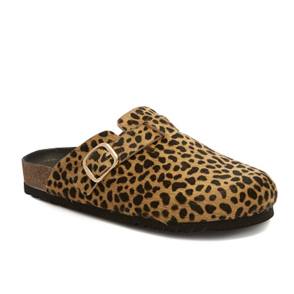 Scholl Fae Animal slip-in-sko (dame) - Zebra, 39