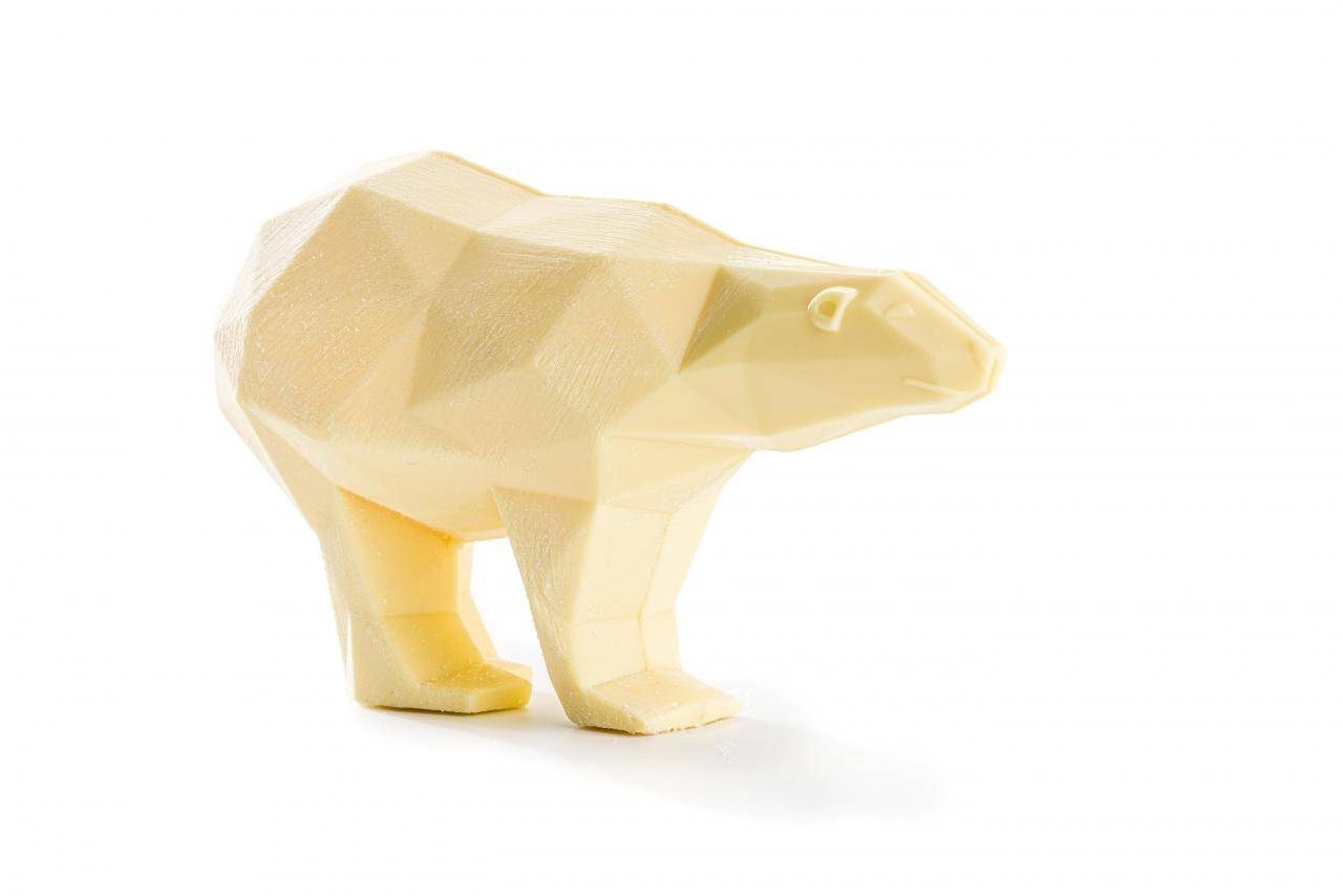 Bear Origami Chokoladeform, Cacao Barry