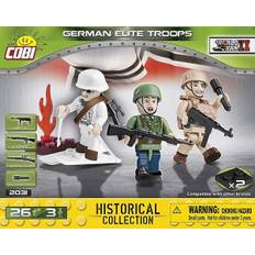 COBI-2031 Tyska WW2 elitsoldater från Cobi blocks - 3st