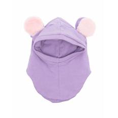 WAUW CAPOW by BANGBANG - Teddy skidmask - barn - bomull/spandex/elastan - 52 cm - Lila