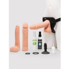 Doc Johnson Vac-U-Lock Realistic Feel Advanced Strap-On Dildo Set