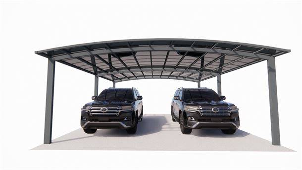 Carsten Carport XL - Dobbelt - 8,5 x 6 x 3,5 m