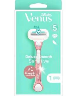 Gillette Venus Deluxe Smooth Sensitive Razor Rose Gold 1 st