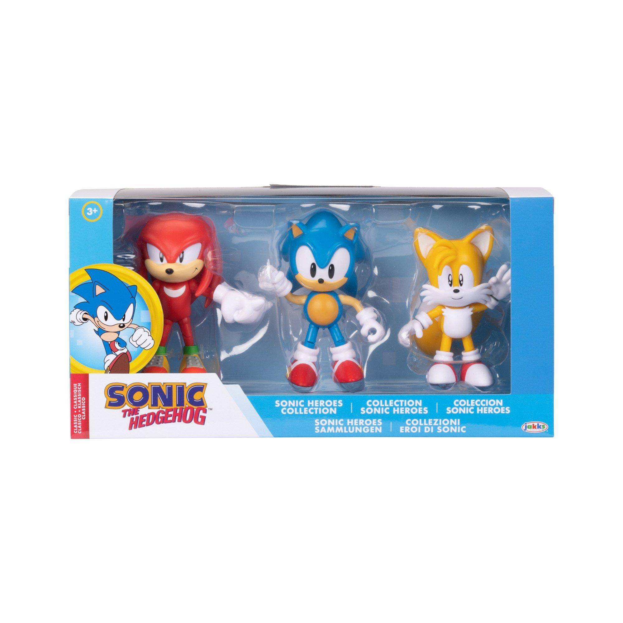 Sonic - 4 Figures 3-Pack Classic Collection