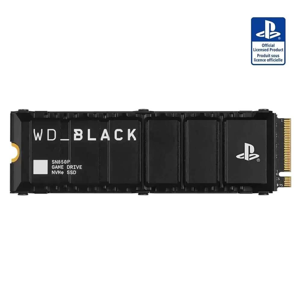 WD Black SN850P NVMe SSD för PS5 1TB